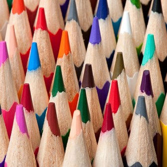 Väggabsorbent Pennspetsar 110x110 cm