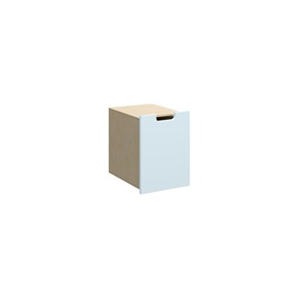 Fixa låda med handhål 1:1, 1 låda, djup 35