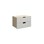 Fixa låda med handhål 2:1, 2 lådor, djup 35