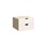 Fixa låda med handhål 2:1, 2 lådor, djup 45