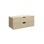 Fixa låda med handhål 3:1, 2 lådor, djup 35