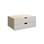 Fixa låda med handhål 3:1, 2 lådor, djup 57
