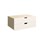 Fixa låda med handhål 3:1, 2 lådor, djup 57