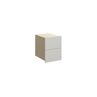 Fixa låda hel 1:1, 2 lådor, djup 35