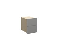 Fixa låda hel 1:1, 2 lådor, djup 35