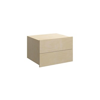 Fixa låda hel 2:1, 2 lådor, djup 45
