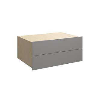 Fixa låda hel 3:1, 2 lådor, djup 57