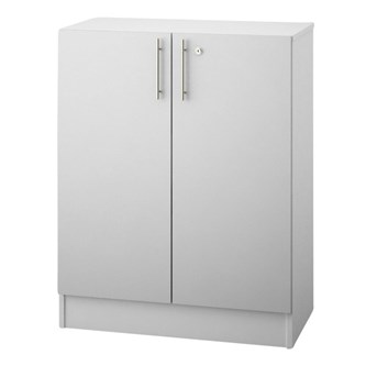 Skåp Ordna 101 vit med hela dörrar