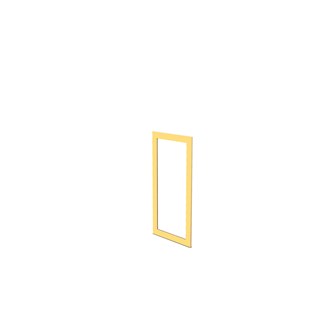 Fixa dörr vitrin 2:3
