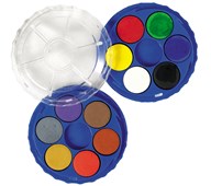 Målarskrin med täckfärger, 1-pack