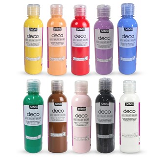 Hobbyfärger blank, 10-pack