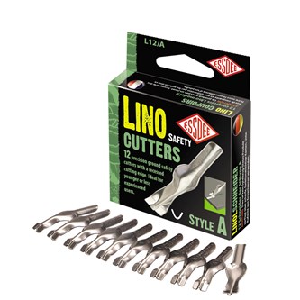 Knivblad till Linoleumknivar 12-pack