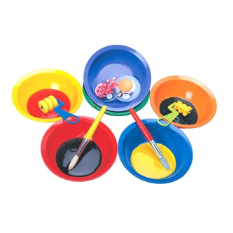 Färgade skålar 6-pack