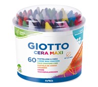Giotto Cera Maxi Vaxkrita 60 kritor i plastburk