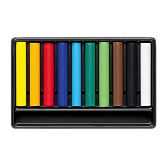 Akvarellkritor Caran d'Ache NEOCOLOR II Swisscolor, 10 färger