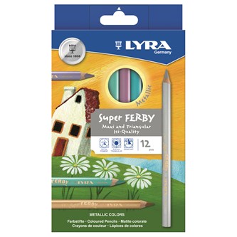 Lyra Super Ferby Metallic 12-pack