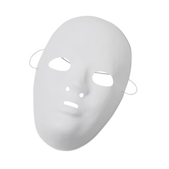 Stor mask i plast