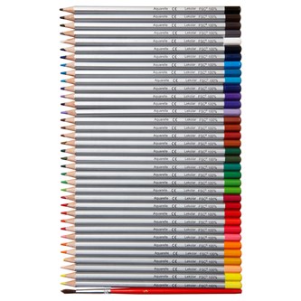 Lekolar akvarellfärgpennor 36-pack