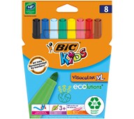 Fiberpennor Bic Kids Visacolor XL, 8-pack