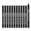 Fiberpennor Berol Broad 12-pack svarta