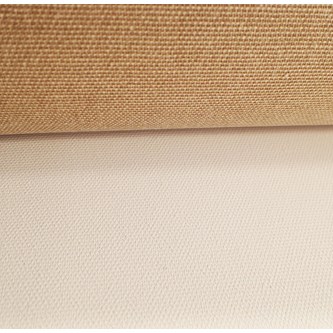 Grundad bomullsduk på rulle