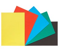 Reklamkartong 50x70 cm, 5 färger