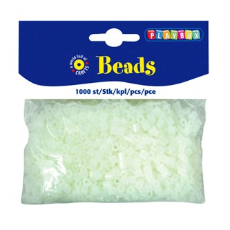 Rörpärlor självlysande 1000-pack