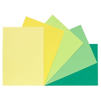 Dekorationskartong 50x70 cm, nyansfärger, 50 ark