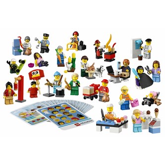 LEGO® Education Yrkesarbetare, set med minifigurer