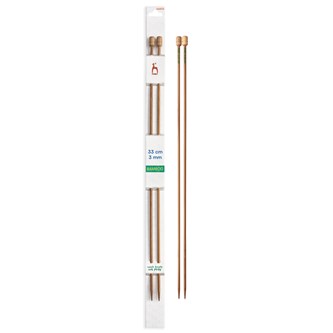 Parstickor i bambu 3 mm, 5 par