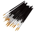 Syntetpenslar runda mix, 25-pack