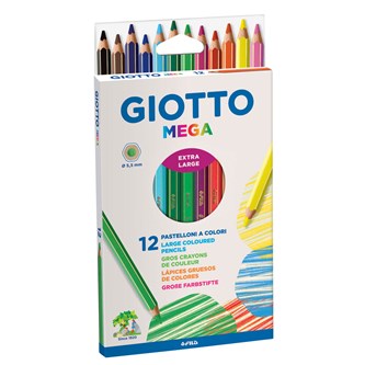 Färgpennor Giotto Mega