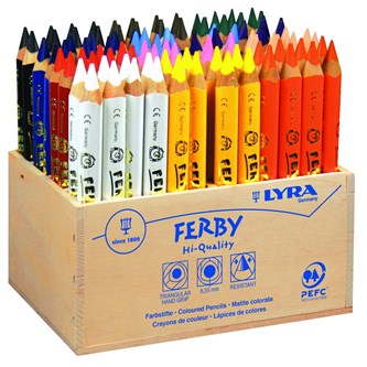 Färgpenna Lyra Ferby i trälåda
