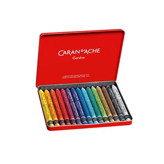 Akvarellkrita Caran d'Ache NEOCOLOR II, 15-pack