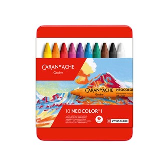 Vaxkrita Caran d'Ache NEOCOLOR I Classic, 10-pack