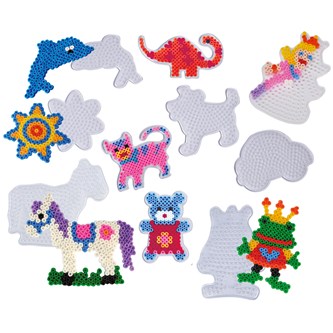 Pärlplattor Midi figurmix 10-pack