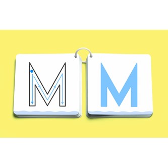 Träna bokstävernas form