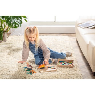 Cuisenairestavar i 10 färger, 126 st