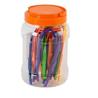 Stora greppvänliga pincetter 12-pack