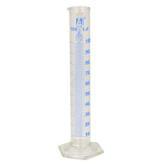 Mätcylinder av glas 100 ml