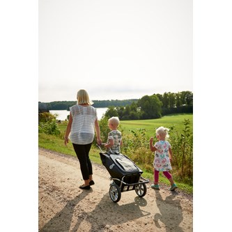 Shoppingvagn Royal med kylfack och ryggsäcksremmar