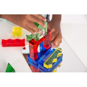 Kristallblock i färg