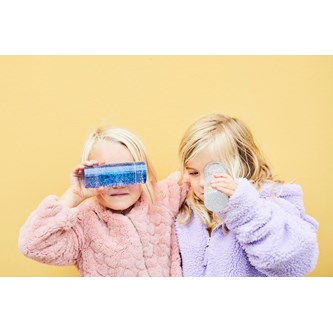 Sensoriska glittercylindrar 3-pack