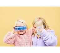 Sensoriska glittercylindrar 3-pack