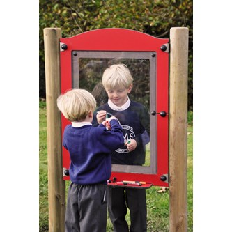 Lekpanel ritfönster