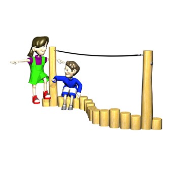 Robinia palissad gång