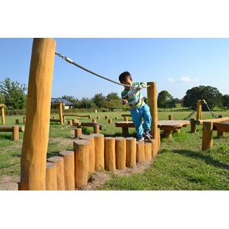 Robinia palissad gång