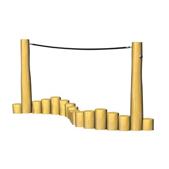 Robinia palissad gång