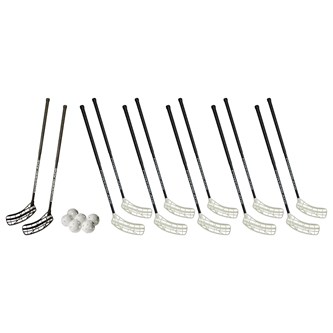 Innebandyset 85 cm glasfiber 18 delar