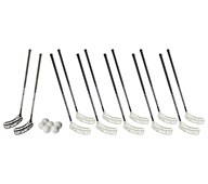 Innebandyset 85 cm glasfiber 18 delar